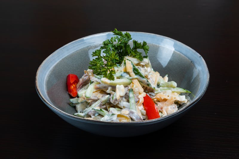 Coleslaw side at Wings over menu